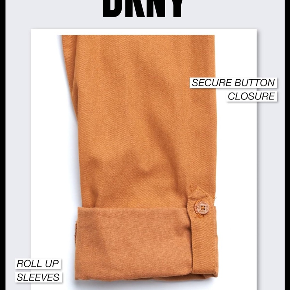 DKNY Boys' Shirt - Classic Fit Woven Long Sleeve Button Down Shirt - Picture 7 of 7